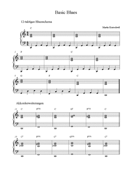 Piano Blues For Beginners Page 2