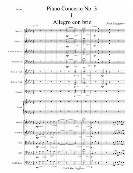 Piano Concerto No 3 Score Only Page 2
