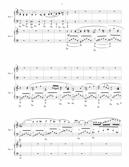 Piano Concerto No I In C Major Schroedingers Cat Piano Duo Version 2nd Movement Page 2