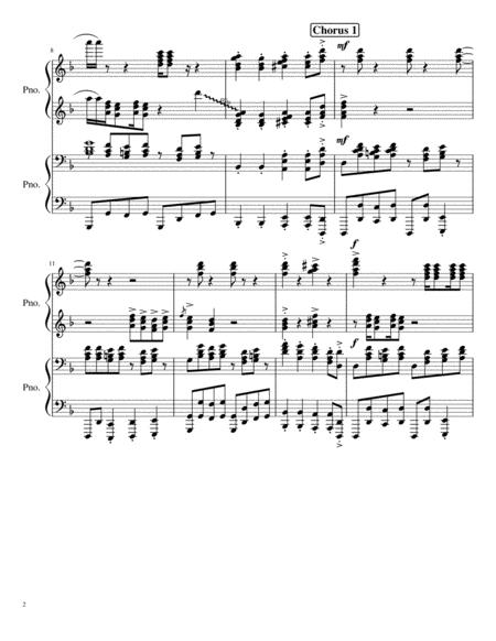 Piano Duet Boogie Wonderland By Earth Wind And Fire Page 2