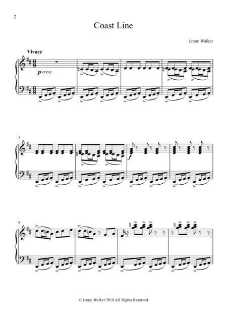 Piano Tracks 12 Coast Line Page 2