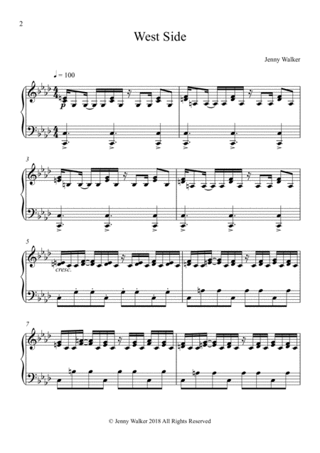 Piano Tracks 14 West Side Page 2