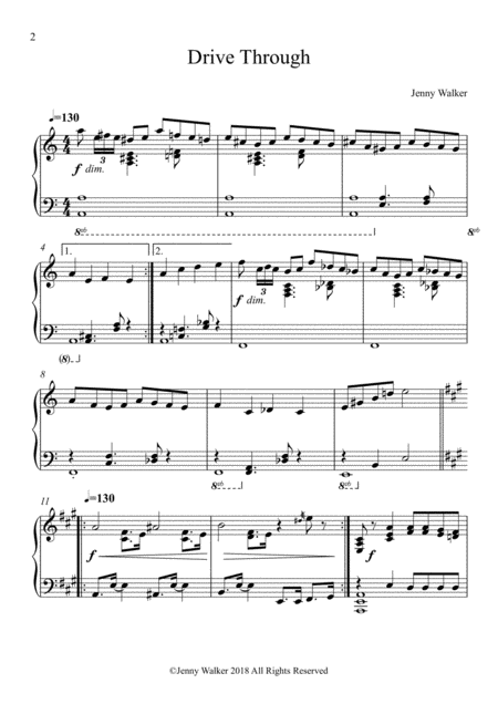 Piano Tracks 4 Drive Through Page 2