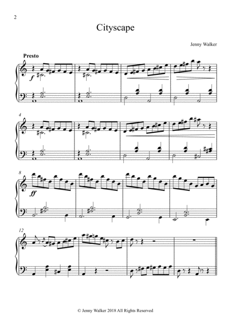 Piano Tracks 5 Cityscape Page 2