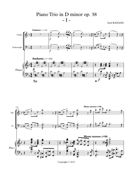 Piano Trio Op 38 Page 2