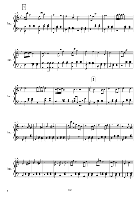 Piano Waltz No 1 Page 2