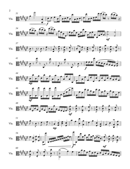 Piece For Viola Page 2