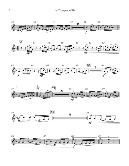 Pineapple Rag For Brass Quintet Parts Page 2