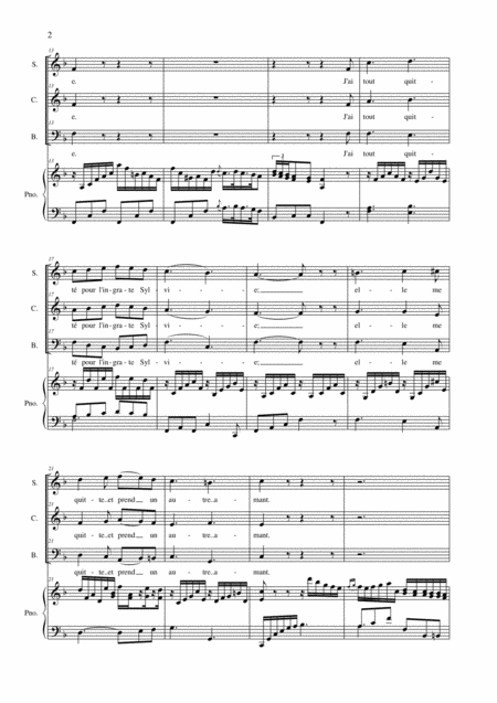 Plaisir D Amour Arr For Sab Choir And Piano Page 2