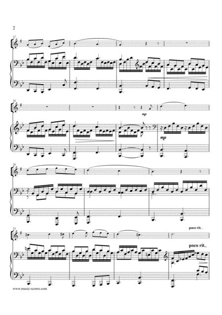 Plaisir D Amour Baritone Saxophone And Piano Page 2