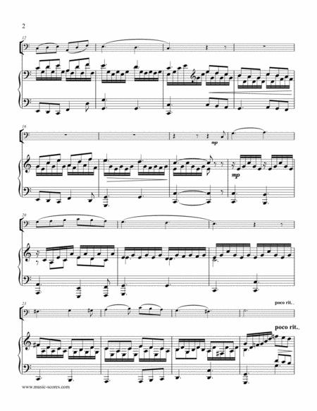 Plaisir D Amour Tuba And Piano Page 2