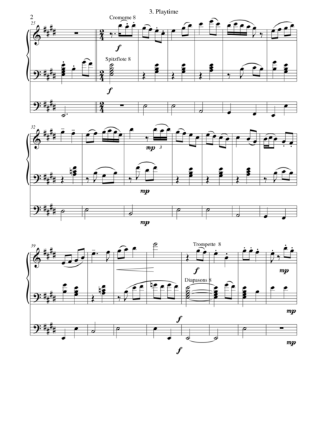 Playtime For Organ Page 2