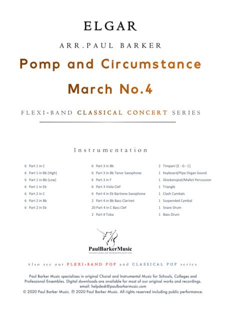 Pomp And Circumstance March No 4 Flex Band Score Parts Page 2