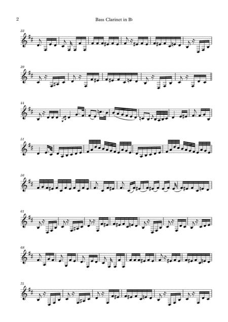 Pour Elise Fr Elise For Bass Clarinet Page 2