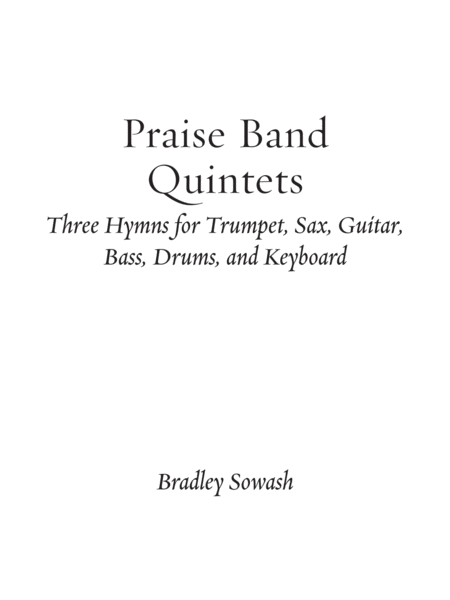 Praise Band Quintet Page 2