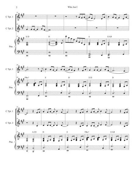 Praise To The Lord The Almighty Piano Accompaniment For Bb Trumpet Page 2