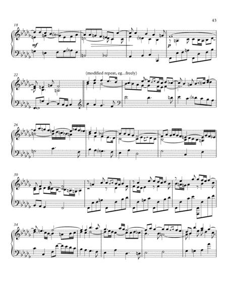 Prelude And Fugue In B Flat Minor Ghostly Op 36 Page 2