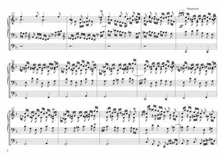 Prelude And Fugue In Dulci Jubilo For Organ Page 2