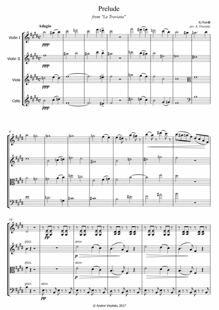 Prelude From La Traviata Page 2