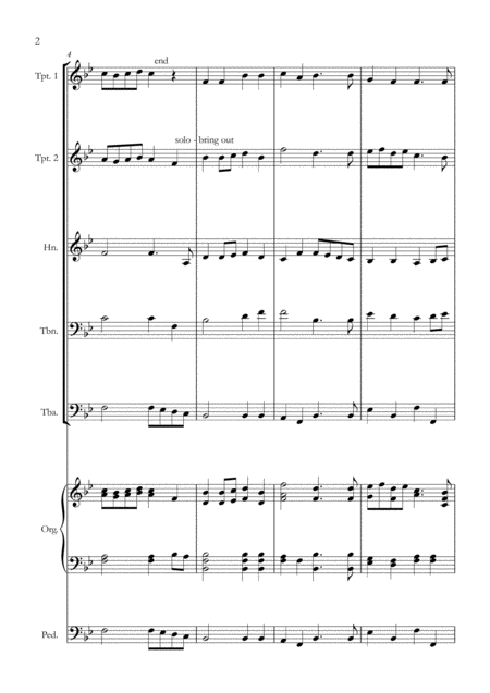 Prelude From Te Deum Page 2