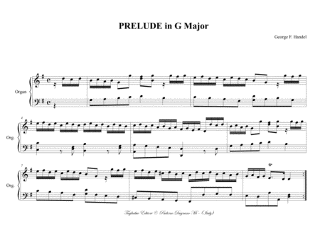 Prelude In G Major G F Handel Page 2