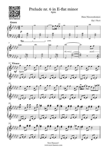 Prelude Nr 6 In E Flat Minor 6pm Page 2