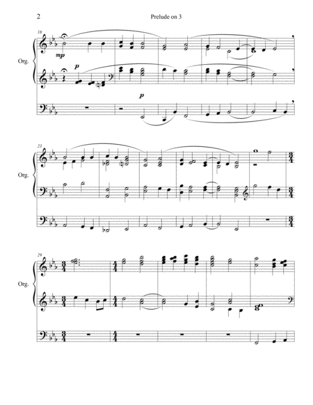 Prelude On 3 Carols Page 2