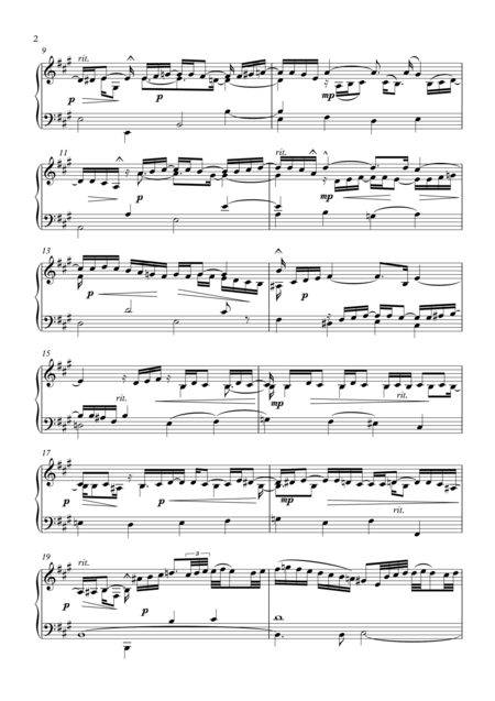 Prelude V By F Couperin Page 2