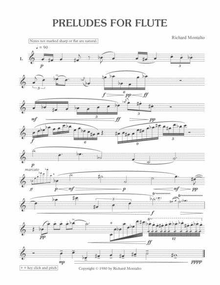 Preludes For Flute Page 2