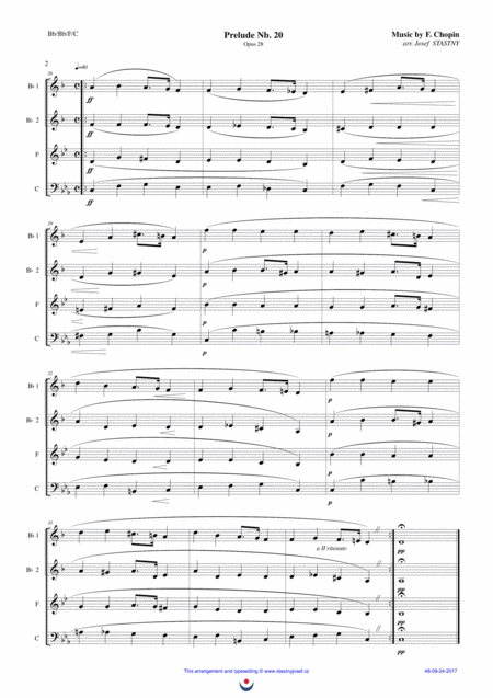 Preludes Nb 4 And Nb 20 Chopin Page 2