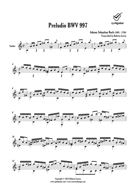 Preludio Bwv 997 Page 2