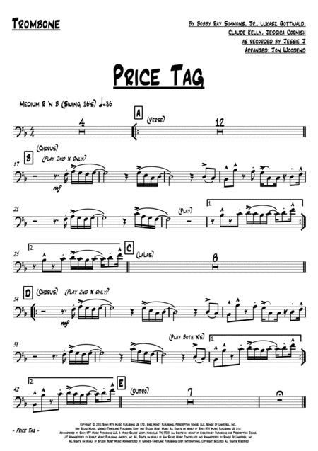 Price Tag 7 Piece Pop Rock Band Page 2