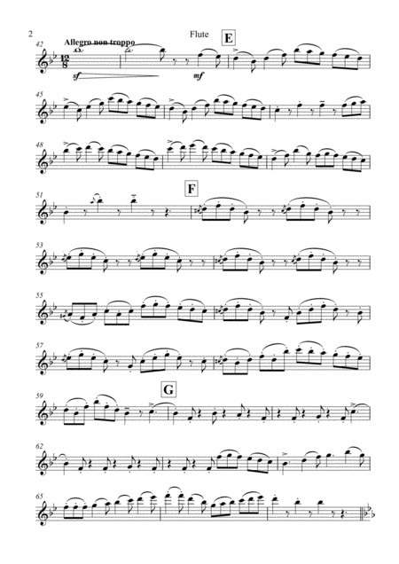 Princess Grainnes Air Jig Wind Quintet Set Of Parts X5 Page 2