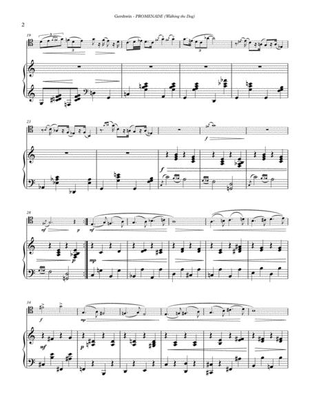 Promenade Walking The Dog For Trombone And Piano Page 2