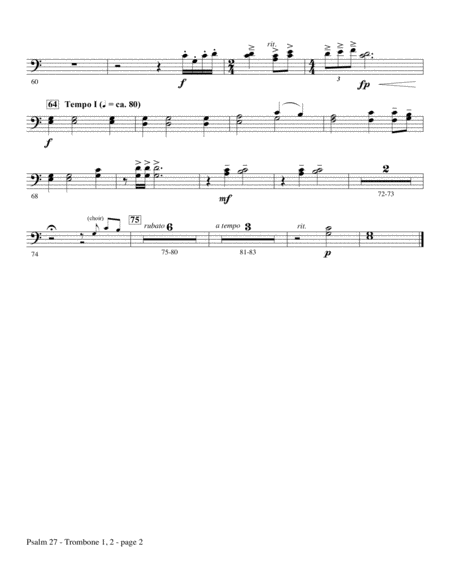 Psalm 27 Trombone 1 2 Page 2