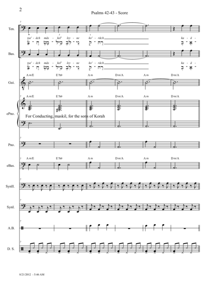 Psalm 42 And 43 Page 2