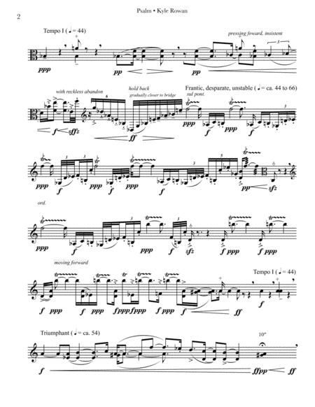 Psalm Solo Viola Page 2