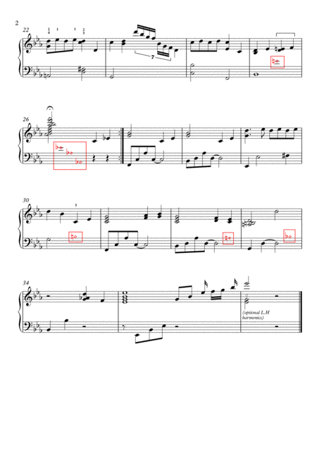 Pure Imagination 3 Versions For Lever Pedal Harps Page 2