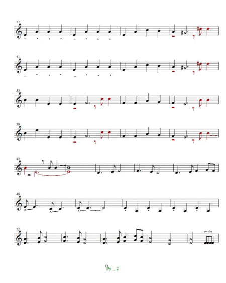 Pythagoras Ancient Greek Variations For Solo Violin Page 2