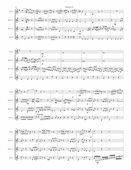 Quartetto 2 For Clarinet Quartet Page 2