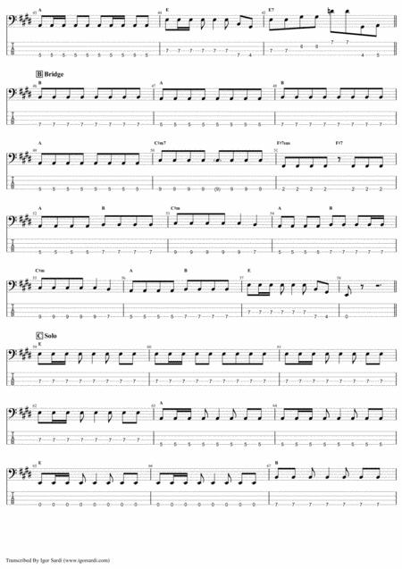 Queen I Want To Break Free Accurate Bass Transcription Whit Tab Page 2