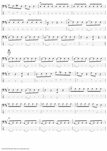 Queen John Deacon Modern Times Rock N Roll Complete And Accurate Bass Transcription Whit Tab Page 2