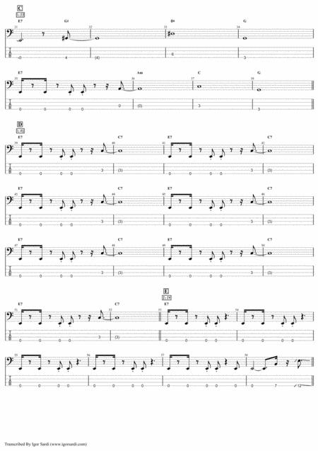 Queen John Deacon More Of That Jazz Complete And Accurate Bass Transcription Whit Tab Page 2