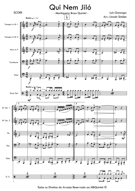 Qui Nem Jil For Brass Quintet Page 2