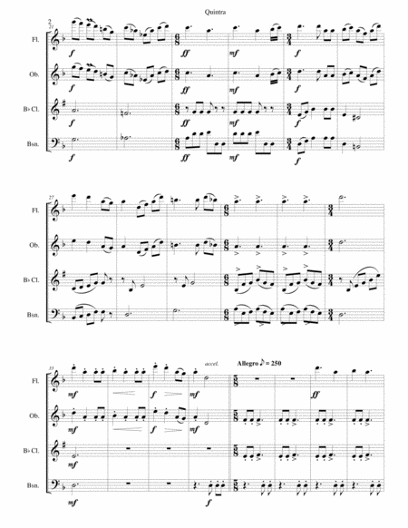 Quintra For Wind Quartet Page 2