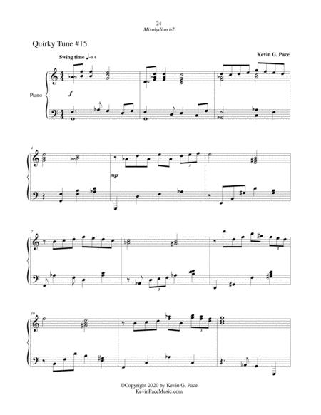 Quirky Tune No 15 Piano Solo Page 2