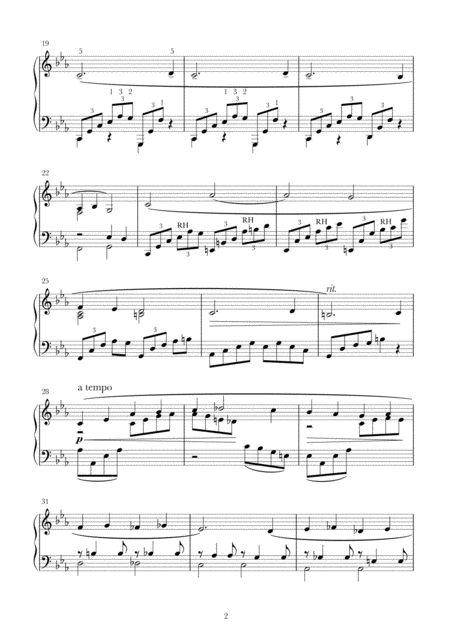 Rachmaninoff Piano Concerto 2 Themes Page 2