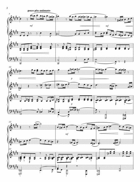 Rachmaninoff Vocalise For Piano Duet Page 2