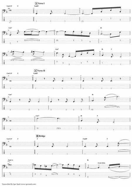 Radio Ga Ga Queen John Deacon Complete And Accurate Bass Transcription Whit Tab Page 2