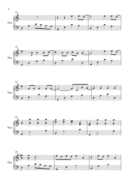 Radioactive A Minor By Imagine Dragons Piano Page 2